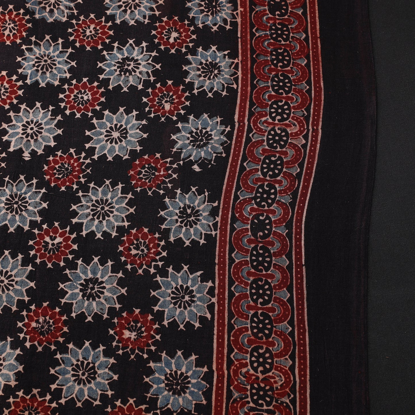 Pure Cotton Ajrakh Print Fabric 03