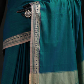 Dharwad Woven Mercerised Cotton Saree with Border 14