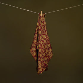 Bagh Hand Block Print Modal Silk Scarf 71