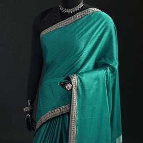 Dharwad Woven Mercerised Cotton Saree with Border 15