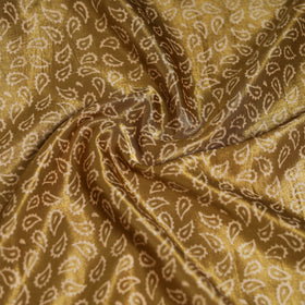 Brown - Kutch Hand Block Print Modal Silk Scarf 67