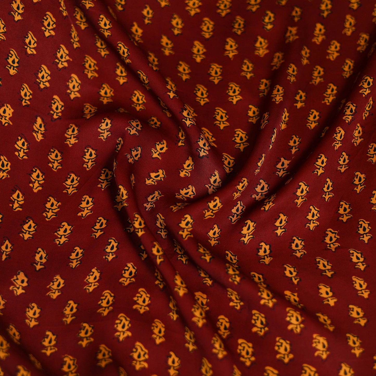 Bagh Hand Block Print Modal Silk Scarf 63
