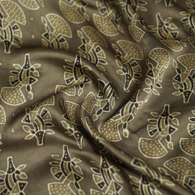 Ajrakh Hand Block Print Natural Dyed Modal Silk Scarf 61