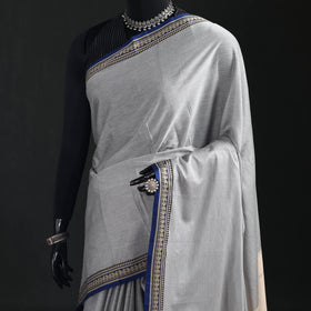 Dharwad Woven Mercerised Cotton Saree with Border 19