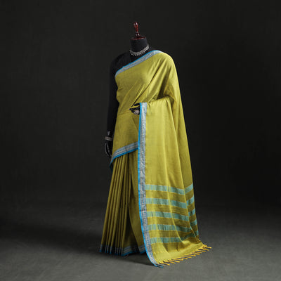 Dharwad Woven Mercerised Cotton Saree with Border 21