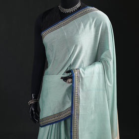 Dharwad Woven Mercerised Cotton Saree with Border 22