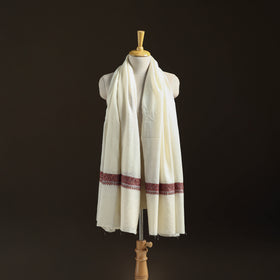 Kashmiri Sozni Hand Embroidered Pure Handwoven Merino Wool Shawl 01