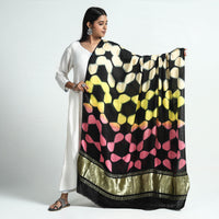 Shibori Silk Dupatta