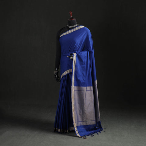 Dharwad Woven Mercerised Cotton Saree with Border 27