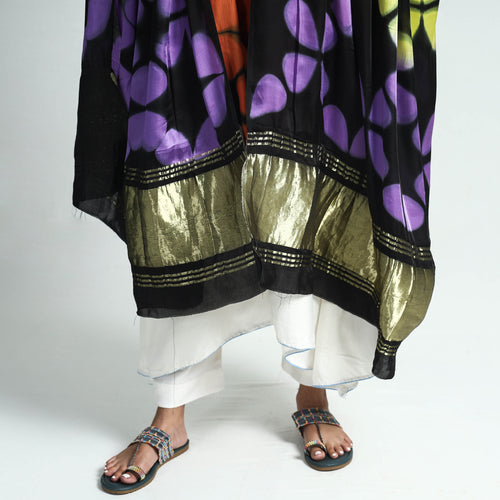 Shibori Silk Dupatta