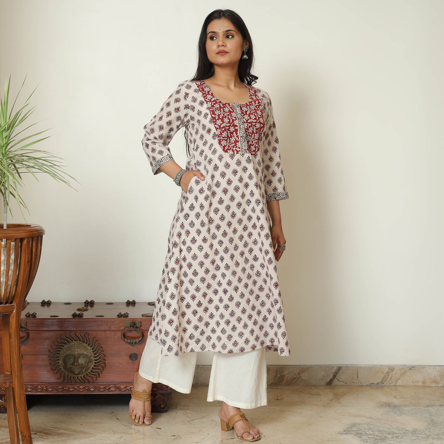  Bagh Block Printed Kurta
