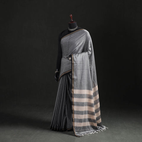 Dharwad Woven Mercerised Cotton Saree with Border 30