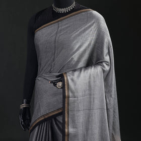 Dharwad Woven Mercerised Cotton Saree with Border 30