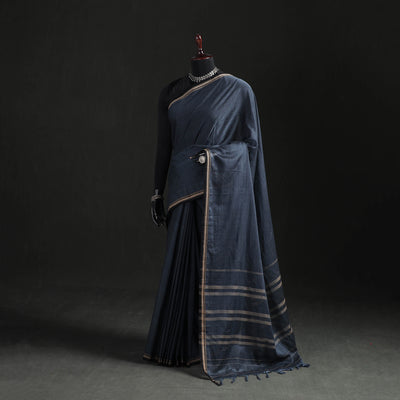 Dharwad Woven Mercerised Cotton Saree with Border 31