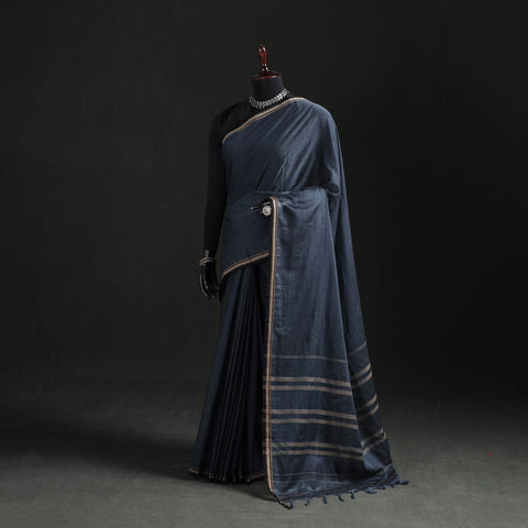 Dharwad Woven Mercerised Cotton Saree with Border 31