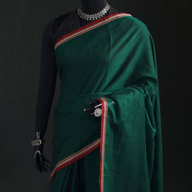 Dharwad Woven Mercerised Cotton Saree with Border 33