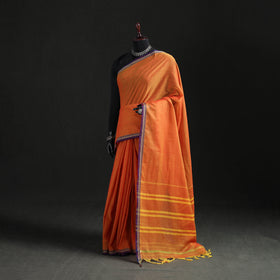 Dharwad Woven Mercerised Cotton Saree with Border 34