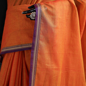 Dharwad Woven Mercerised Cotton Saree with Border 34
