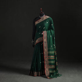 Dharwad Woven Thread Buti Mercerised Cotton Saree with Border 35