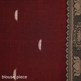 Dharwad Woven Thread Buti Mercerised Cotton Saree with Border 36
