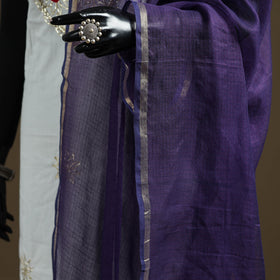Plain Cotton Kota Doria Dupatta 39