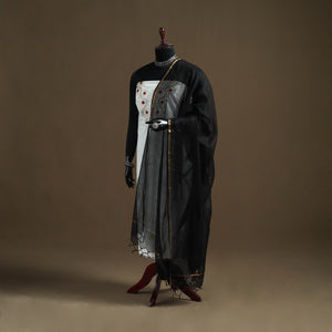 Plain Cotton Kota Doria Dupatta 40