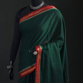 Dharwad Woven Mercerised Cotton Saree with Border 38