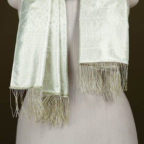 Handloom Banarasi Brocade Semi Silk Stole 01