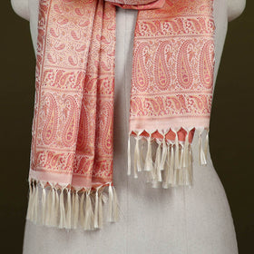 Handloom Banarasi Brocade Semi Silk Stole 02
