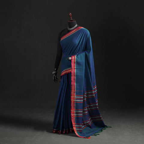 Dharwad Woven Mercerised Cotton Saree with Border 39
