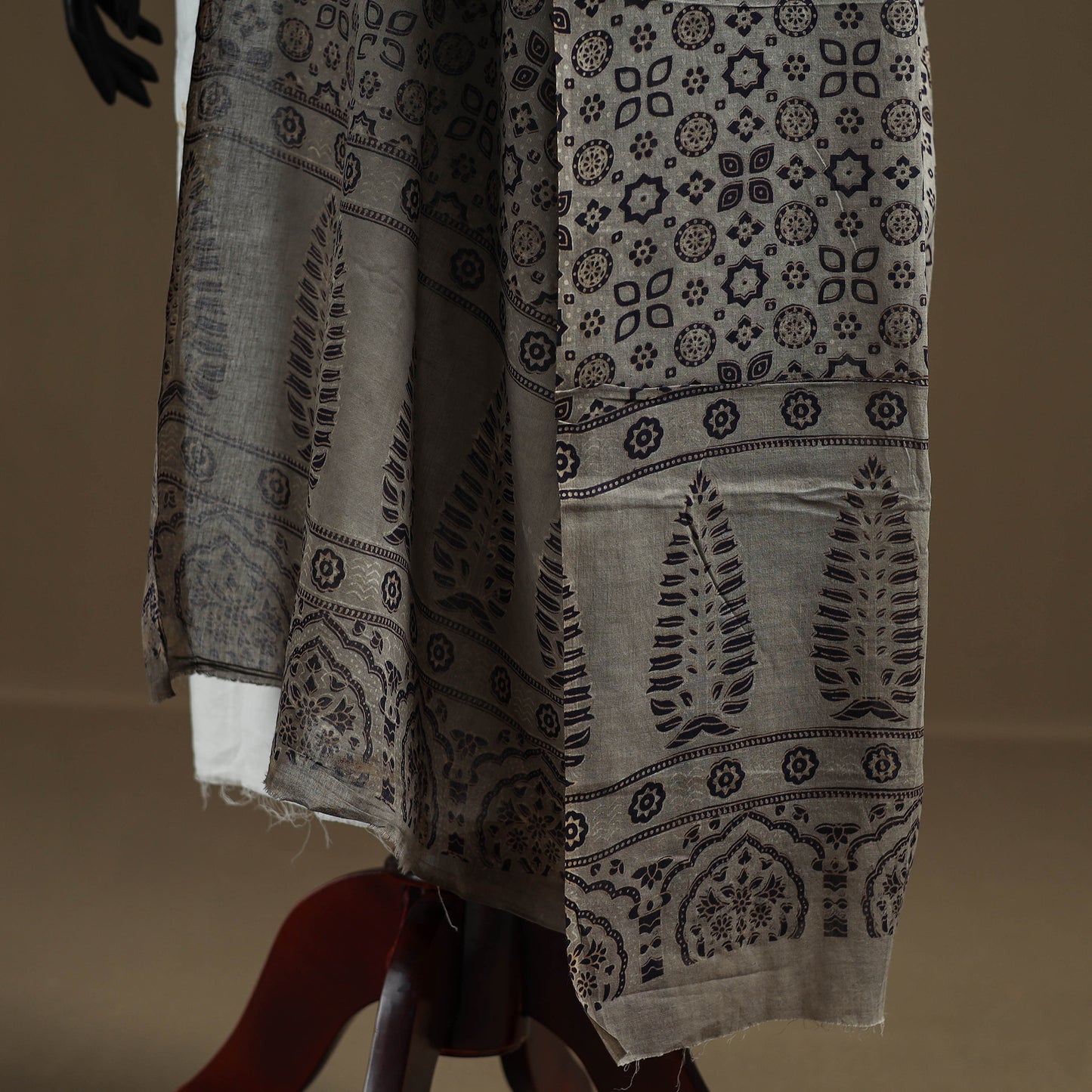 Sanganeri Hand Block Print Pure Mul Cotton Dupatta 42