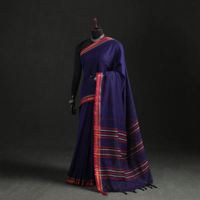 Dharwad Woven Mercerised Cotton Saree with Border 40
