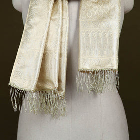 Handloom Banarasi Brocade Semi Silk Stole 07