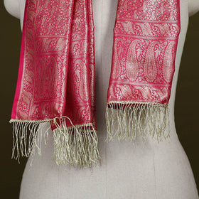 Handloom Banarasi Brocade Semi Silk Stole 08