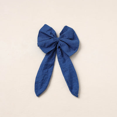 Handmade Fabric Bow Hair Clip 02