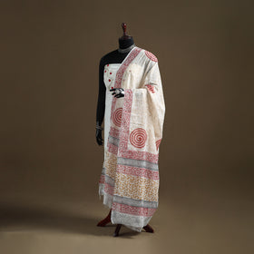 Sanganeri Hand Block Print Pure Mul Cotton Dupatta 44