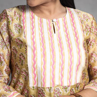 Sanganeri Kurta with Palazzo & Dupatta Set
