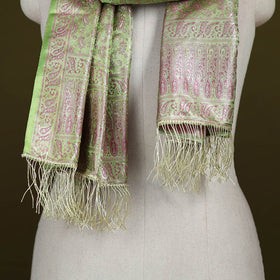 Handloom Banarasi Brocade Semi Silk Stole 11