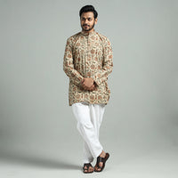 Kalamkari men kurta