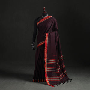 Dharwad Woven Mercerised Cotton Saree with Border 41
