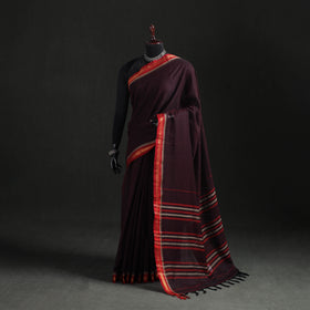 Dharwad Woven Mercerised Cotton Saree with Border 41