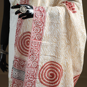 Sanganeri Hand Block Print Pure Mul Cotton Dupatta 44