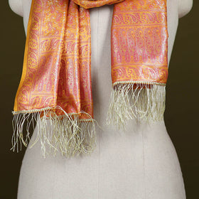 Handloom Banarasi Brocade Semi Silk Stole 12