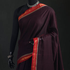Dharwad Woven Mercerised Cotton Saree with Border 41