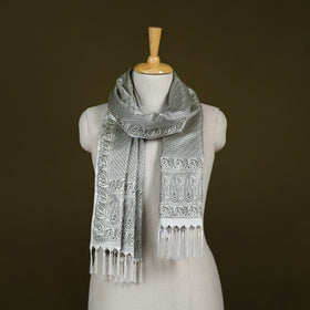 Handloom Banarasi Brocade Semi Silk Stole 13