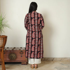  Block Print Cotton Straight Bagh Kurta For Women