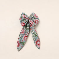 Handmade Fabric Bow Hair Clip 06