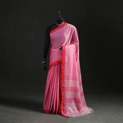Dharwad Woven Mercerised Cotton Saree with Border 42