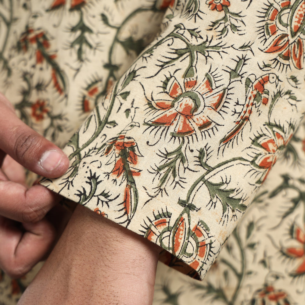 Kalamkari men kurta