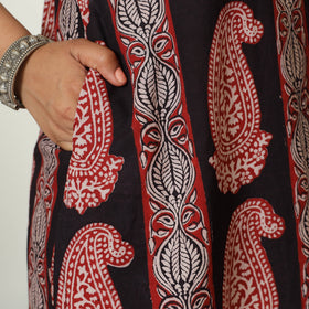  Block Print Cotton Straight Bagh Kurta For Women